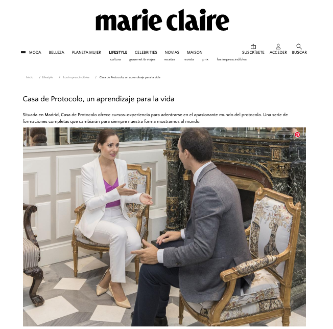 CasadeProtocolo's tweet photo. Marie Claire: 
Casa de Protocolo, un aprendizaje para la vida
https://t.co/elceY5bsaK https://t.co/k7E7gIA90E