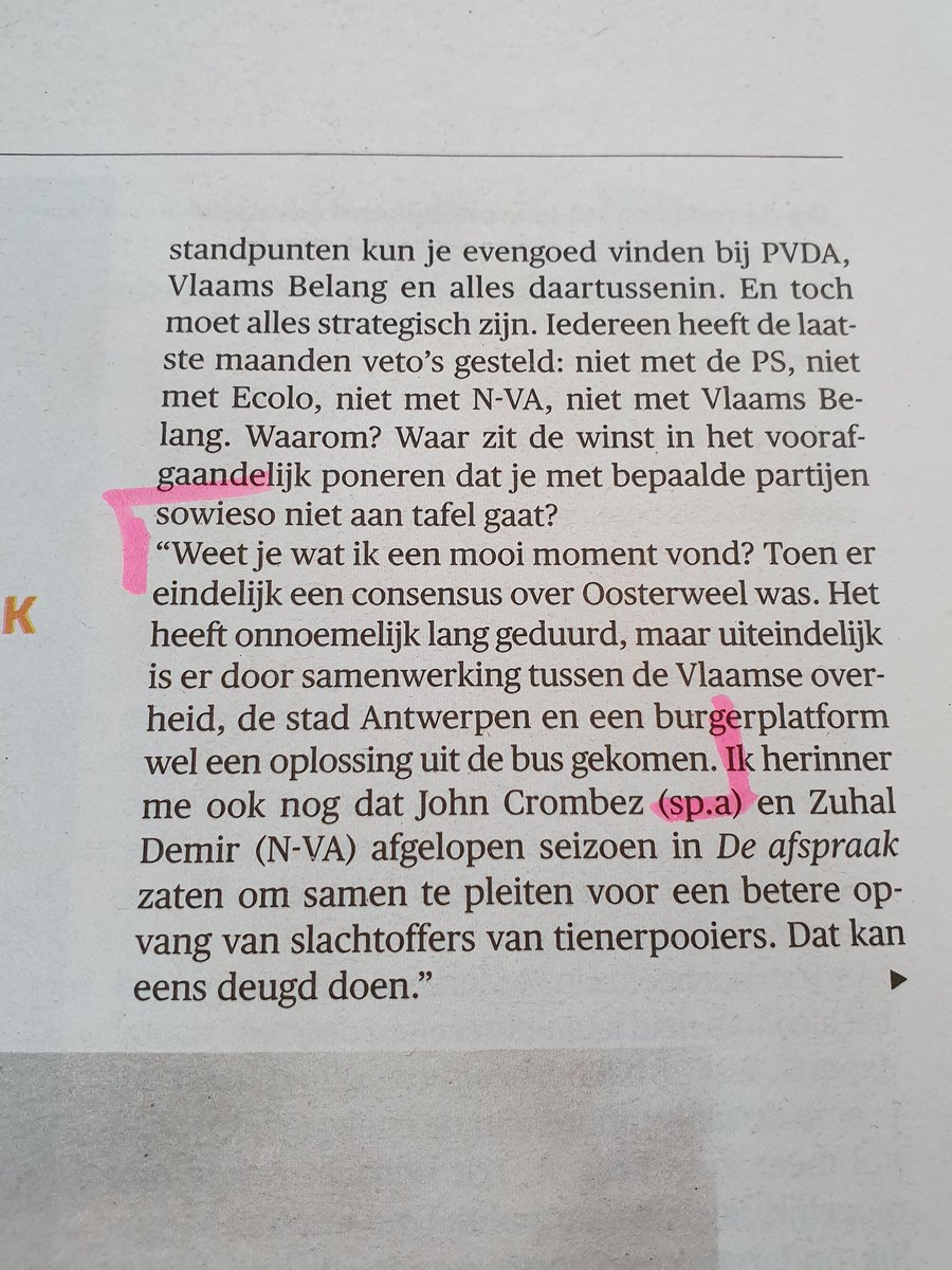 Hey <a href="/bartschols/">Bart Schols</a> van dit mooi moment maken we ondertussen een mooi verhaal 😉 op Linkeroever zijn de eerste werven al gestart. Op Rechteroever zal er de komende jaren heel wat bewegen. 
Veel succes vanaf maandag!