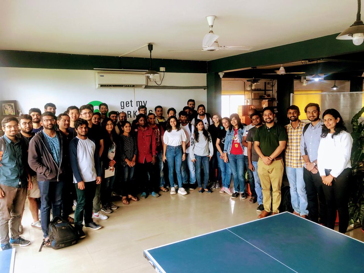 getmyparking's tweet image. Last week, our #Bangalore office brimmed with activity as we hosted a meetup of talented #softwaredevelopers open to the public to discuss and exchange ideas on #GoProgrammingLanguage”.
It was a unique learning experience for our engineers who participated in it.