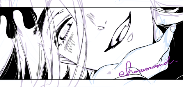 久々に短めの漫画を描いてる 
