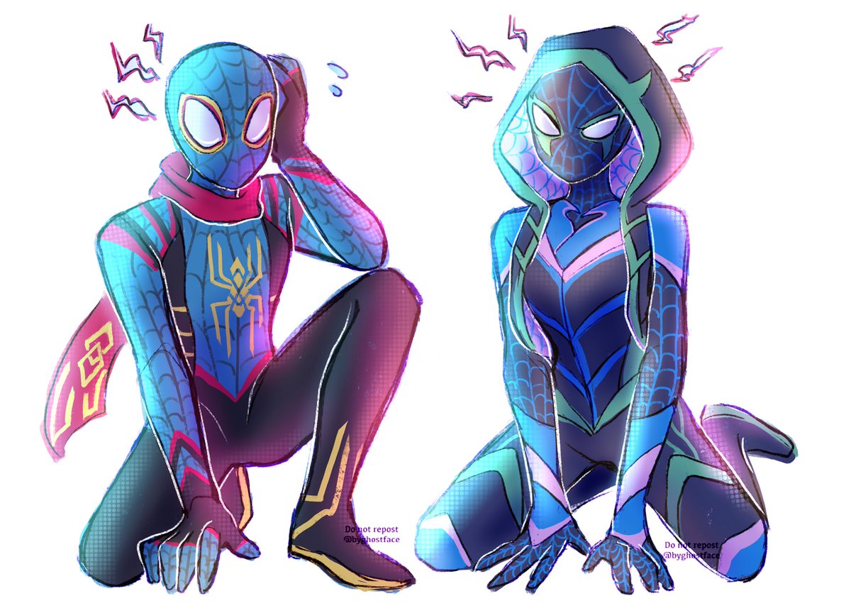 byghostface_'s tweet photo. Thx for @kuno_12 encourage me. Here's the spider-verse AU of them!!
#TheDragonPrince #tdpart #fanart #Callum #Rayla https://t.co/mTmnfi9xUg