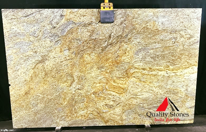 Golden Fantasy Granite !!!
#QualityStones #marble #granite #quartz #quartzite #kitchen #countertop #project #qualitystones.com