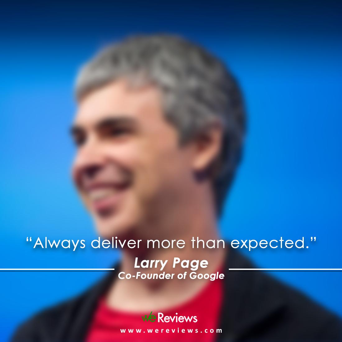 WeReviews_'s tweet photo. Always deliver more than expected!

-Larry Page Co-Founder of Google
#wereviews #reviews #amazon #amazonseller #viral #business https://t.co/poIGVB7WZm