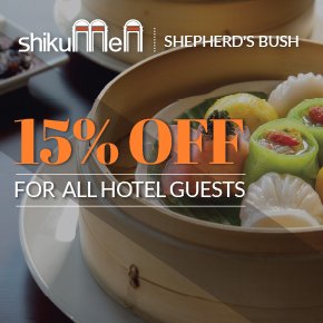 Are you a guest at the @DorsettLondon in Shepherd's Bush? Enjoy 15% off the total food bill when dining in the restaurant. #shikumen #restaurant #mondaymotivation