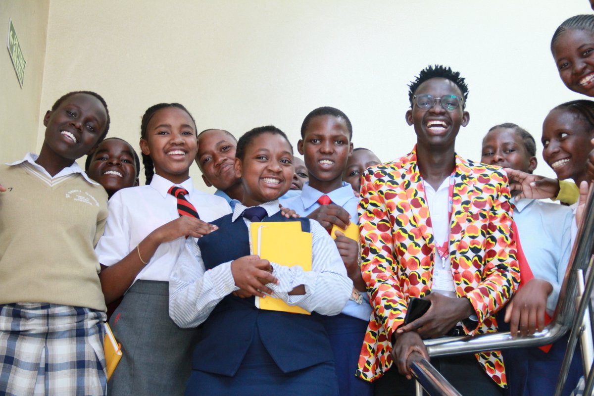 AkiliDada's tweet photo. For #MondayMotivation, we'd like to extend a special thank you to @McaTricky for hanging out with our girls during #WWASummit! We'd also like to thank @Najmmer from @standardkenya and @unvisitorsnbi for giving the girls a memorable #SiteVisit experience! https://t.co/HldjxUUbHE