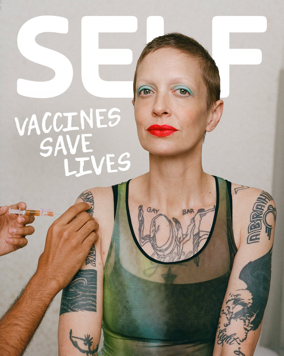 SELFmagazine's tweet photo. We’re excited to announce our latest editorial project: #VaccinesSaveLives. https://t.co/dvZaX4Ixid https://t.co/QbSrROp69Y