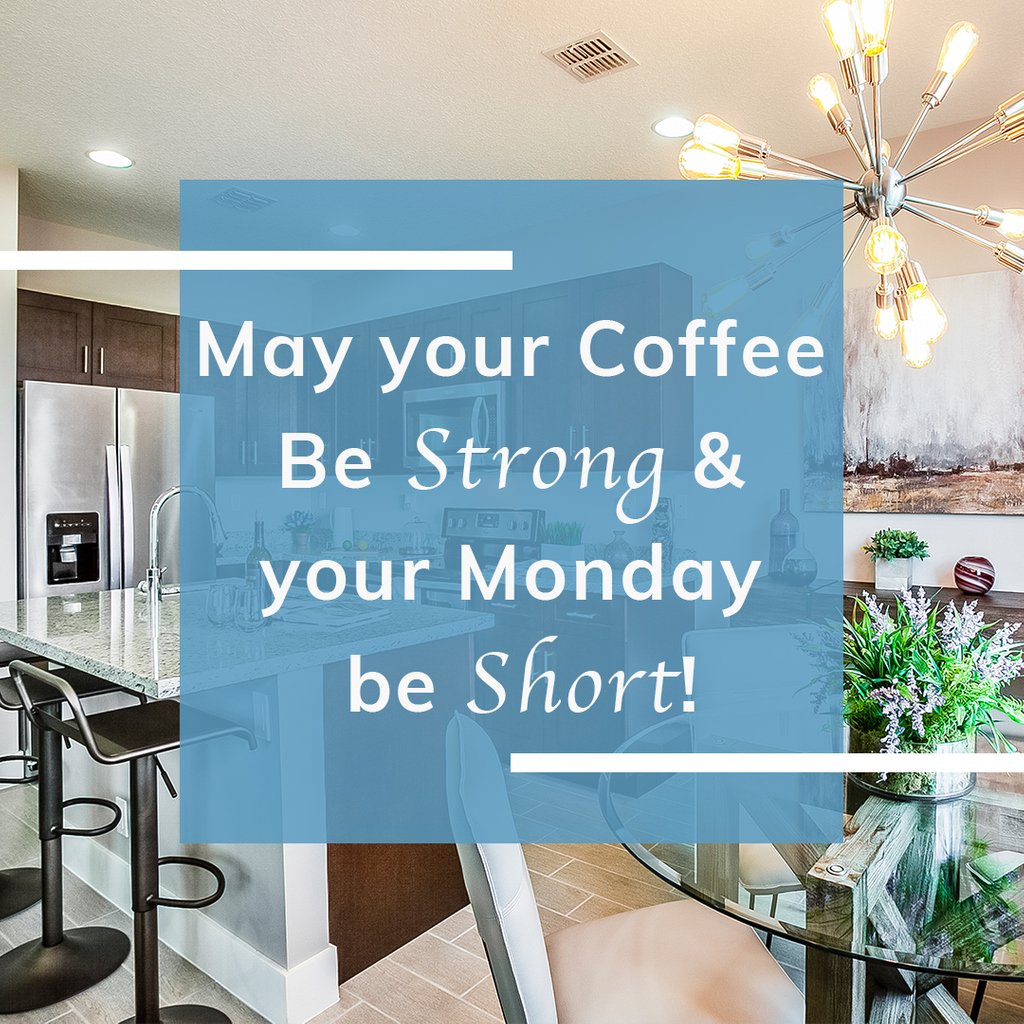 Here's a little #MondayMotivation to start off a new week!  ☕⁠

#13thFloorHomes #SouthFlorida #NewHomes #SingleFamilyHomes #ModayMotivations #Mondays