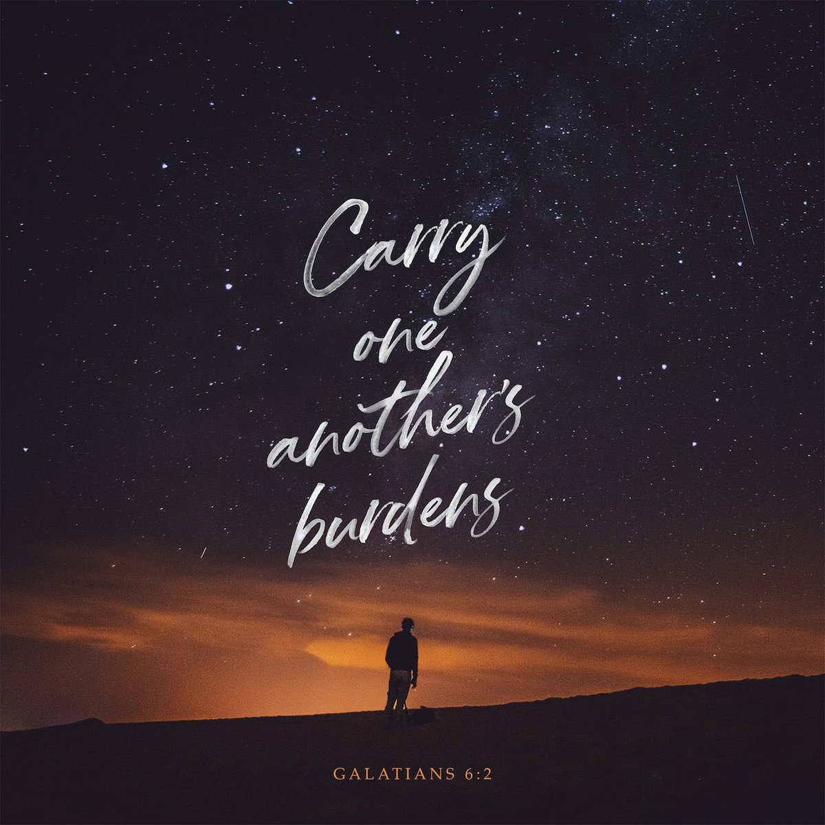 TeelMichelle's tweet photo. “Carry each other’s burdens, and in this way you will fulfill the law of Christ.”
Galatians 6:2 NIV
https://t.co/VwjWwBzPSB #morningdevotion #truth https://t.co/KAixqIqupt