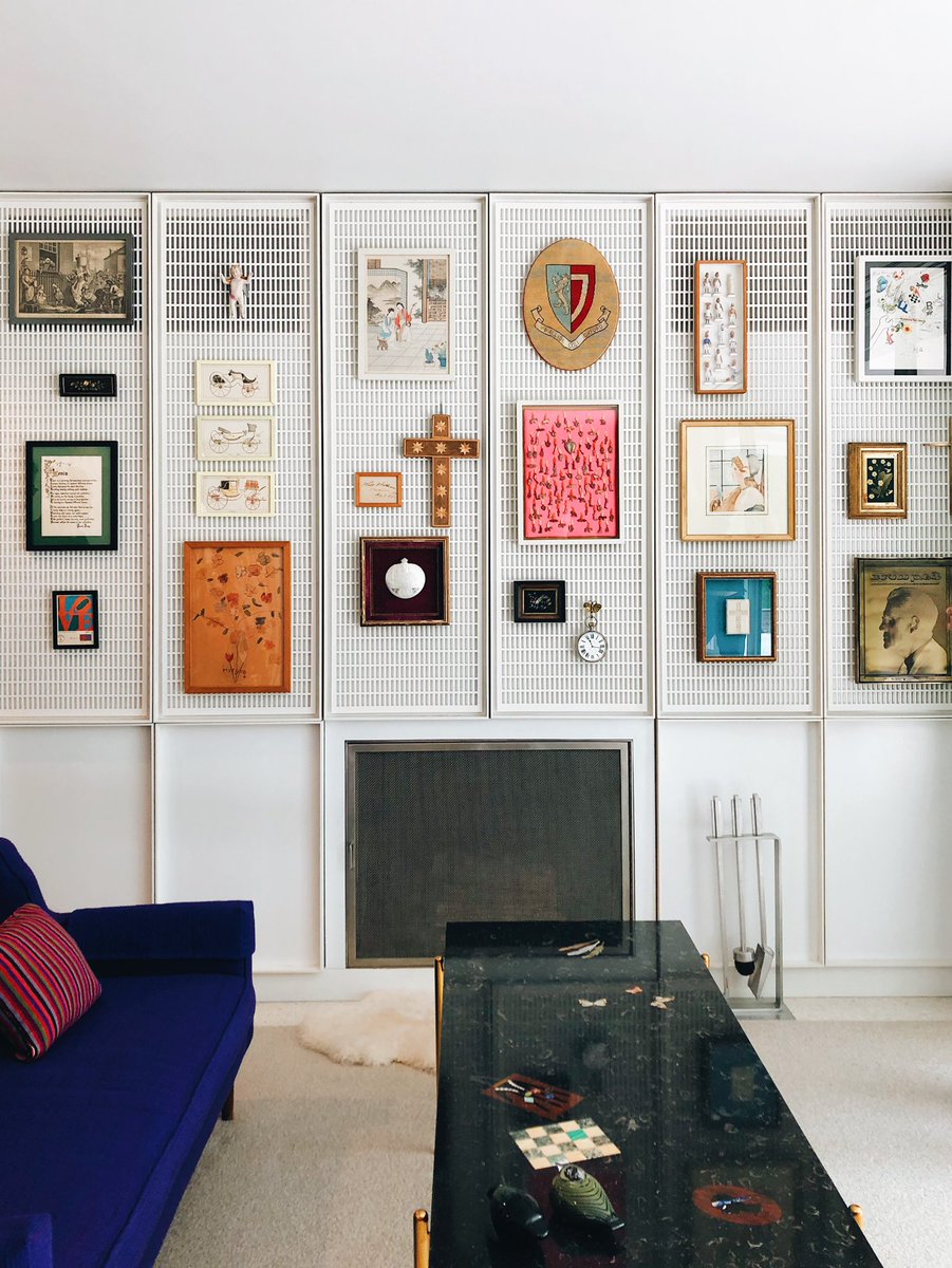 kelseykeith's tweet photo. Naturally, a visit to the Miller House by Eero Saarinen + Alexander Girard + Dan Kiley (+ Xenia Miller’s sewing circle) https://t.co/DMTJ4OkyCs