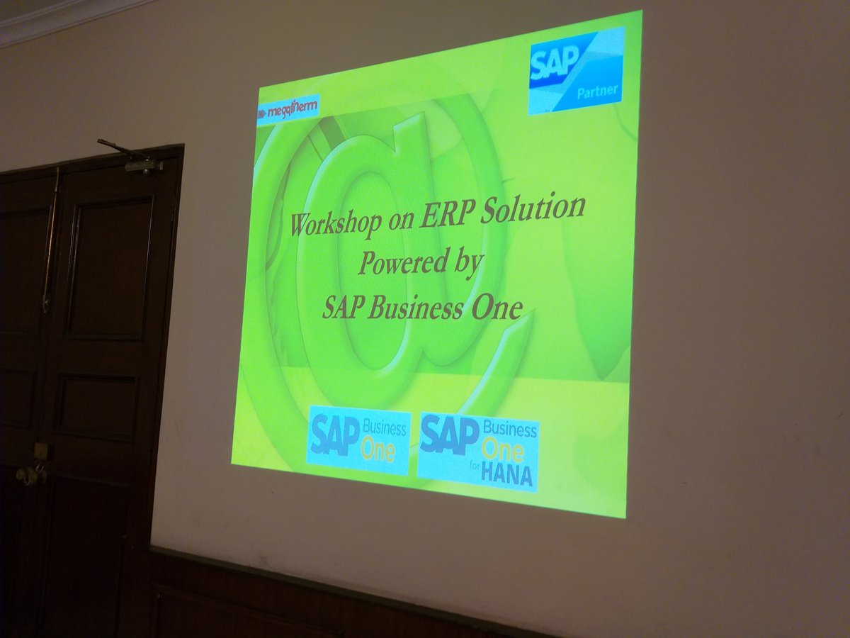 MegathermD's tweet photo. Short-Lived Meeting on SAP Business One ERP for SME's @ Bengal Chamber of Commerce &amp; Industry on 23rd August' 2019 - Organized by Megatherm Electronics Pvt. Ltd. - SAP Division. https://t.co/1HtdiHYjRJ