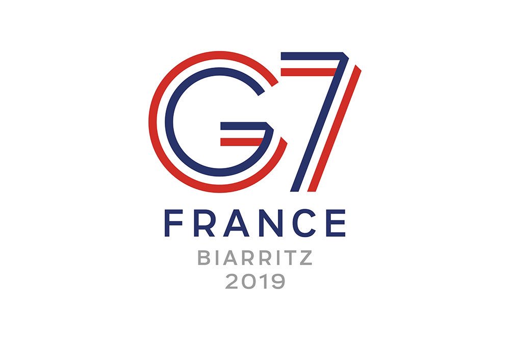 realDonaldTrump's tweet photo. Very productive meeting with Angela Merkel, the Chancellor of the Federal Republic of Germany, at the #G7Summit in Biarritz, France! https://t.co/ShhIRLlG9I