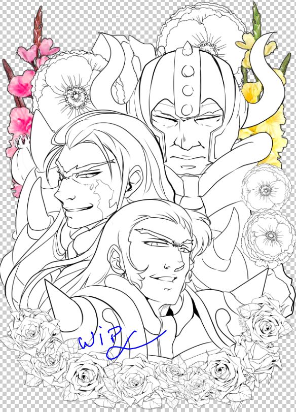 RT @kamapon: Saints of Taurus <3
#wip #saintseiya https://t.co/KC7HXqqEHU