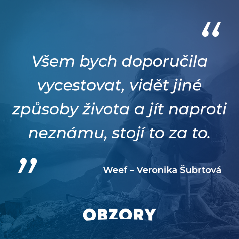 obzory's tweet photo. Takový, řekněme, ultimátní tip na to, jak si rozšířit obzory. Celý rozhovor najdete na https://t.co/z7jdrbVXcy 👉 https://t.co/RWlEdOSseV #obzory #rozhovor #citát #weef #minveciviczazitku #cestovani https://t.co/LO7Gtp20OH