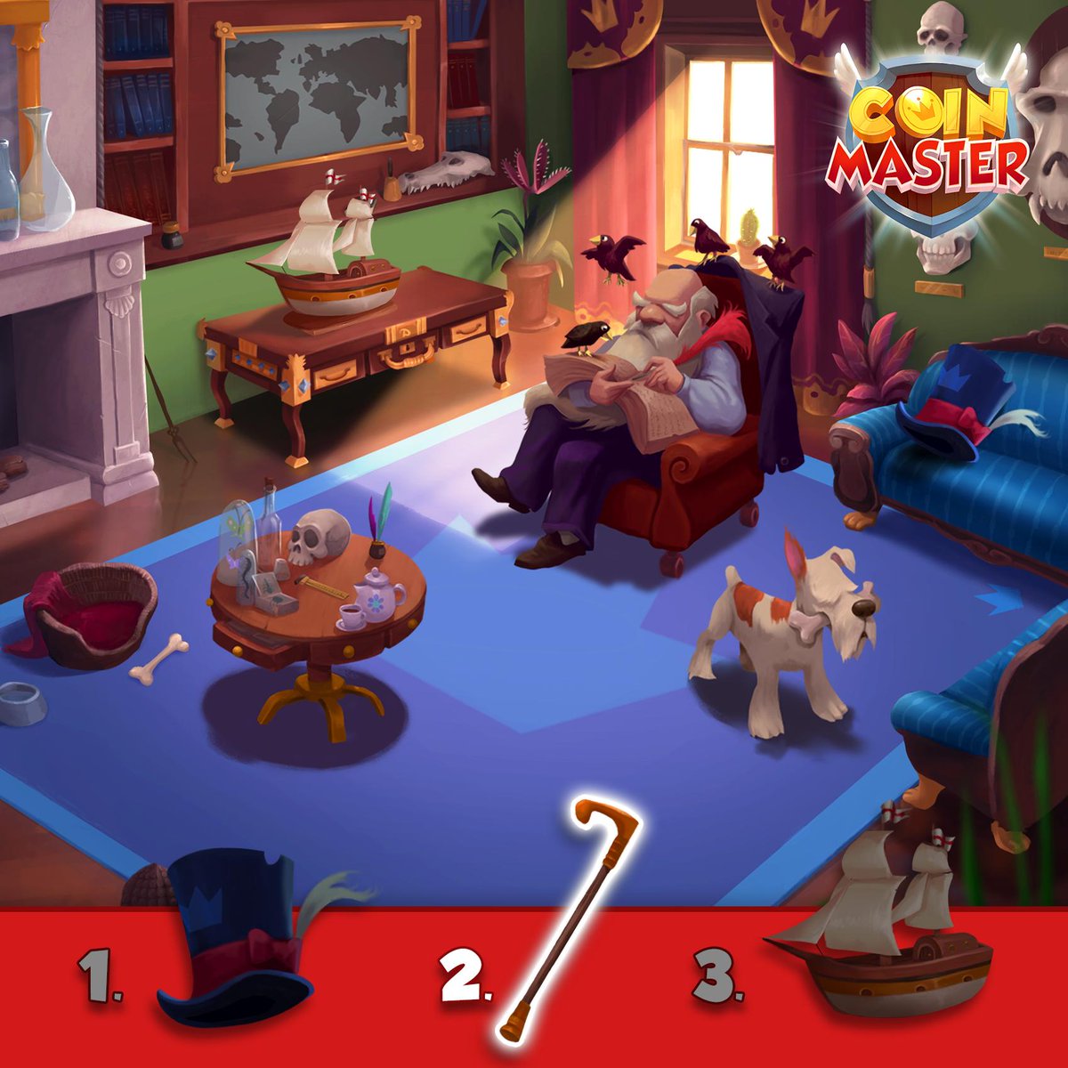 CoinMasterGame's tweet photo. Kudos to Mari Ornelas - you've got a keen eye and won 300 spins! 💝 https://t.co/pnfdTNS6Hj