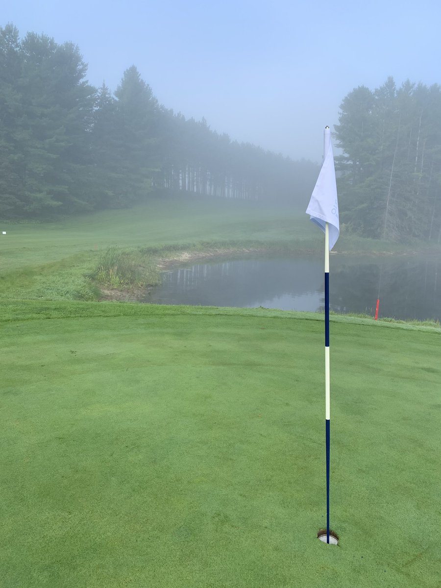 TheGolfOntario's tweet photo. Foggy skies welcome the players as they arrive for the second and final day of the Disability Championship. Make sure to follow this thread for all the updates as we crown our first champions ever #OpenForeAll https://t.co/2hK2YVGCOn