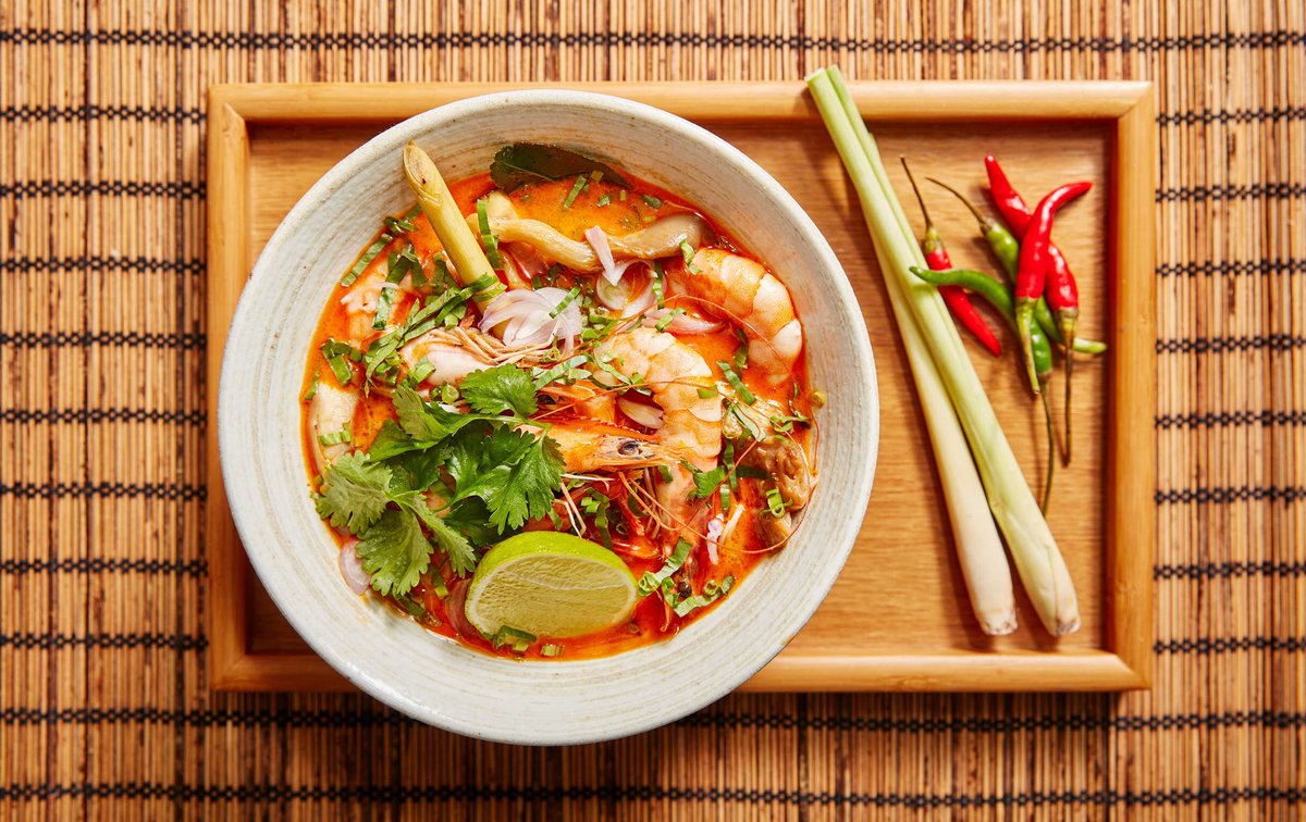 ChineseFoodFest's tweet photo. 【Hungry Emperor 朕饿了】takes you straight to the streets of Bangkok with their authentic Thai ordour. The combination of spicy, sour,  coconuty, exotic tastes and fragrance will embrace you with the satisfying, rich flavours. #2019cff #hungryemperor https://t.co/1OpVpzfWMZ