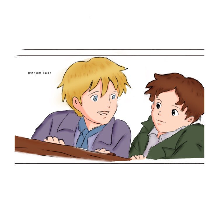 I love them (⌒▽⌒)
#art #drawing #anime