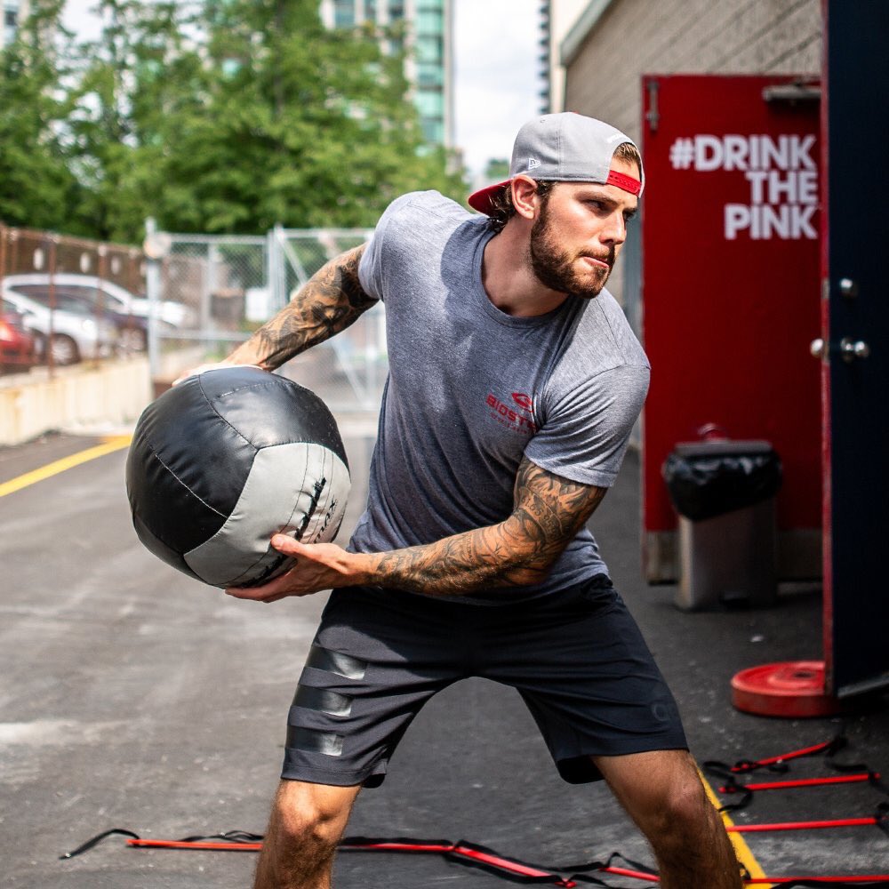SiriusXMNHL's tweet photo. Today-Thursday @SiriusXMNHL LIVE at the 2019 @BioSteelSports Pro Hockey #CAMP 11am-1pmET with @GordStellick & @DaveAMcCarthy
@cmcdavid97 & @tseguinofficial headline rosters filled with top #NHL stars & prospects at #BioSteelCamp in Toronto! #BioSteel #DrinkThePink https://t.co/bmugsfjJXq