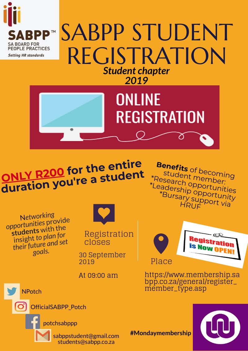 NPotch's tweet photo. Hi everyone, are registrations are open so don't miss out on the amazing experience to join our student chapter.
#Mondaymembership https://t.co/Fb0es31vEM
