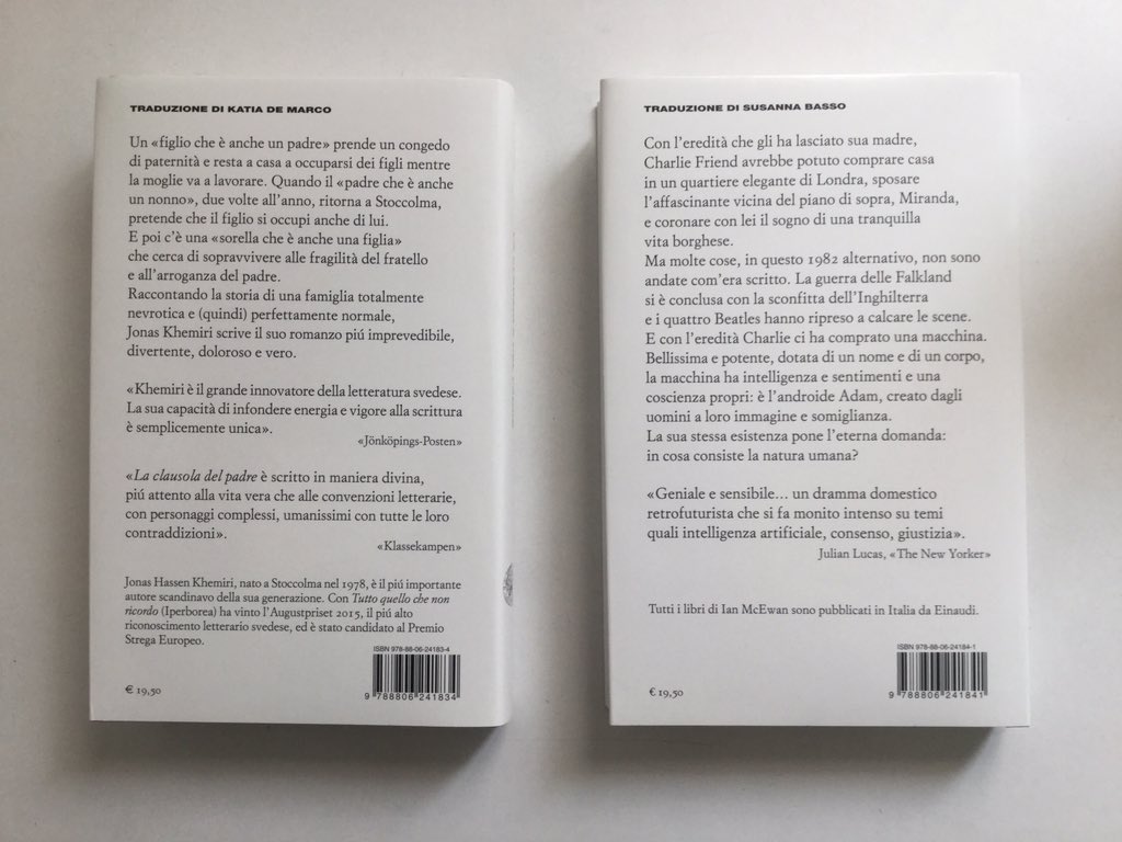 Einaudieditore's tweet photo. Lo so che a prima vista non sembrerebbe la prospettiva migliore per mostrarvi le nostre prossime uscite in libreria, ma dal 3 settembre i Supercoralli hanno il nome del traduttore che svetta in quarta di copertina e la sua biografia nel risvolto. https://t.co/hyO4W0CBv3