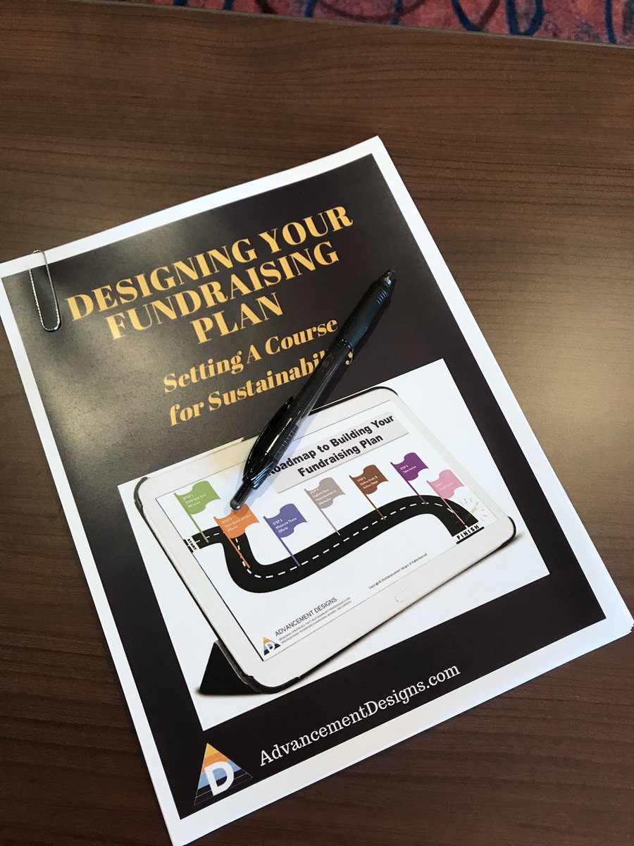 Ready for today’s workshop. Is it time to start working on your plan for next year? Maybe you need a plan for the last quarter? Download our roadmap at Advancementdesigns.com 

 #fundraisers #nonprofits #fundraising #nonprofitorganizations #sustainability #FundraisingPlan