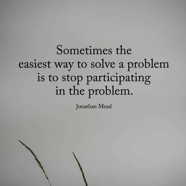 NicholasDSimon's tweet photo. One of the hardest to lean is knowing when to walk away.
#walkaway #stopparticipating https://t.co/GLGEguNRwC