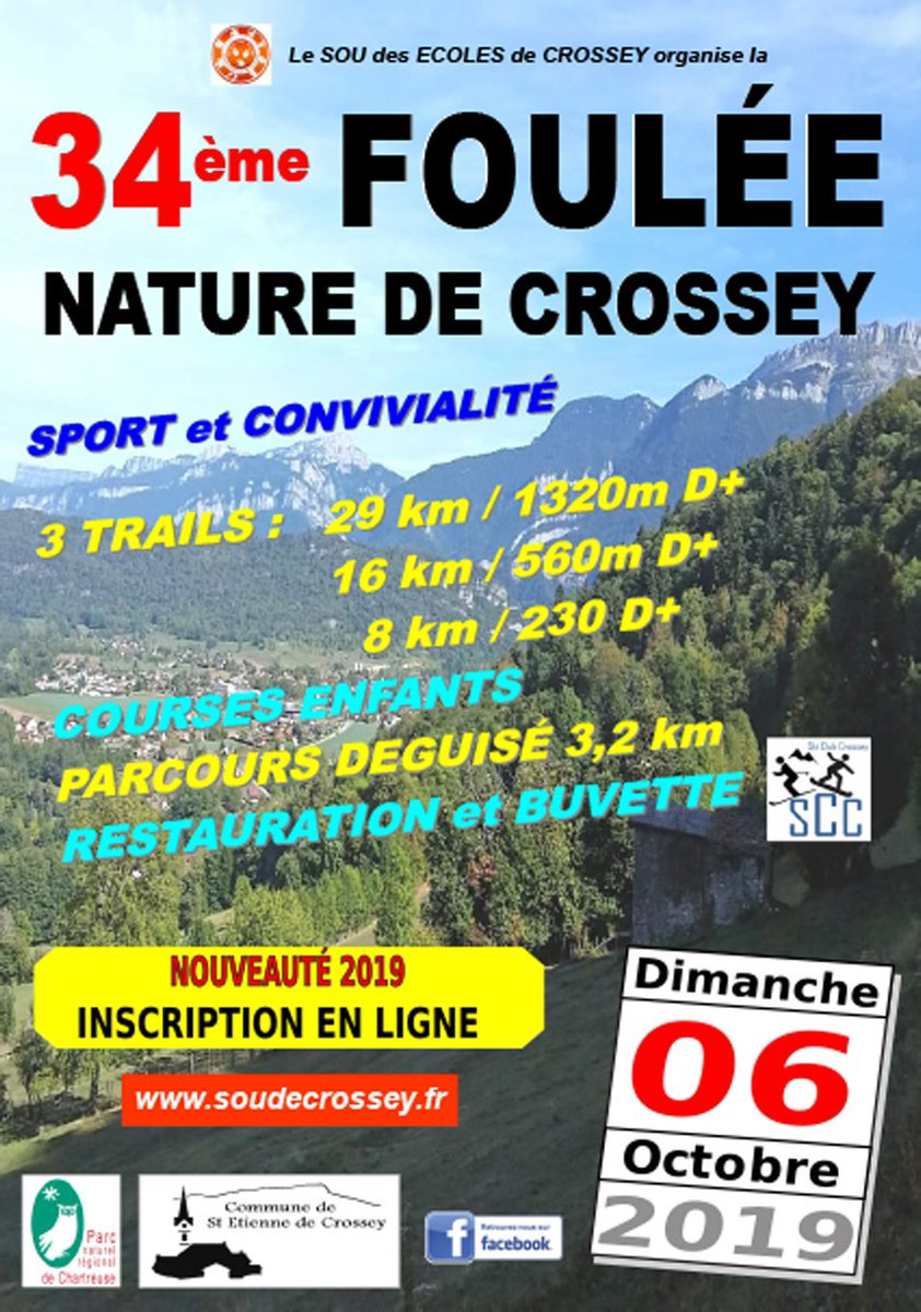 PackUpGroup's tweet image. Ne loupez pas la 34ème foulée de Crossey le Dimanche 6 Octobre, sponsorisée par Pack UP ! Les motivés peuvent désormais s'inscrire en ligne !