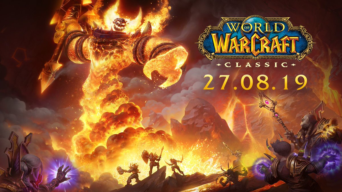 Concours : Retournez en Azeroth GRATUITEMENT ! Pour la sortie de World of Warcraft Classic, gagnez 5 codes d'un mois ! 😱

Pour participer :
👉RT+Follow <a href="/LeStreamFR/">lestream</a> 
👉Follow <a href="/Warcraft_FR/">Warcraft FR</a> 
👉Donnez-nous votre meilleur souvenir du lancement de WoW !

TAS le 27/08 à 15h.
