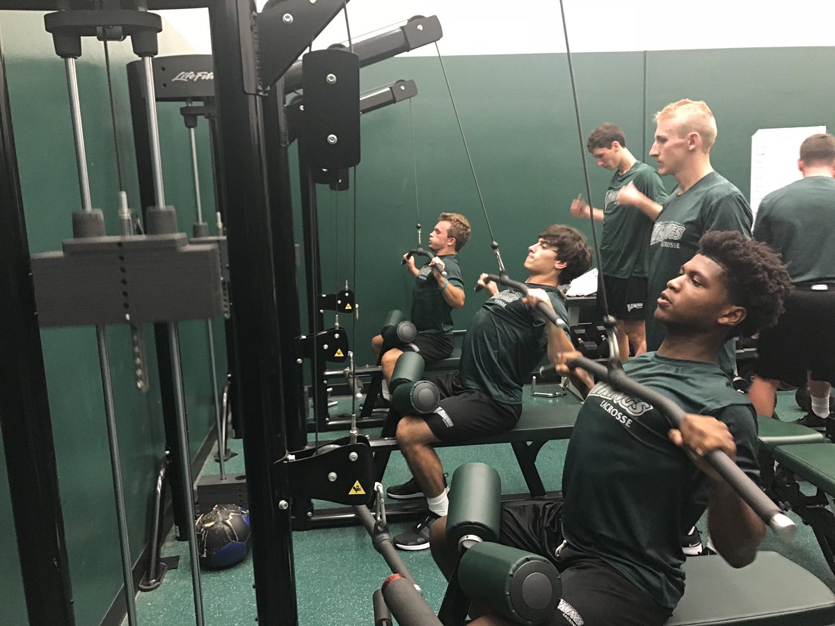 CSUVikingsLax's tweet photo. The gain 🚂 made a stop in The Land this morning. Gettin the weight up before the ☀️ is. #LVG #forever https://t.co/2IxP2n7JyK