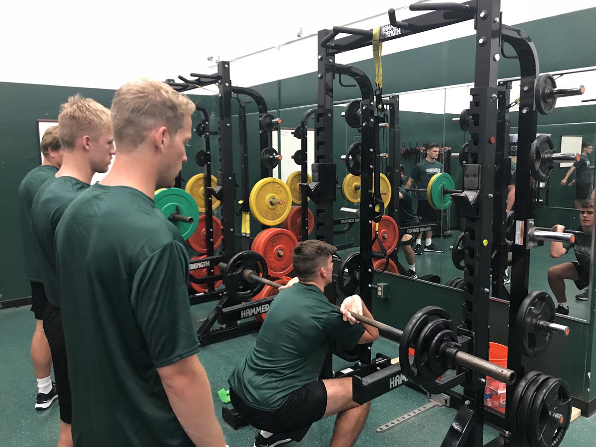CSUVikingsLax's tweet photo. The gain 🚂 made a stop in The Land this morning. Gettin the weight up before the ☀️ is. #LVG #forever https://t.co/2IxP2n7JyK