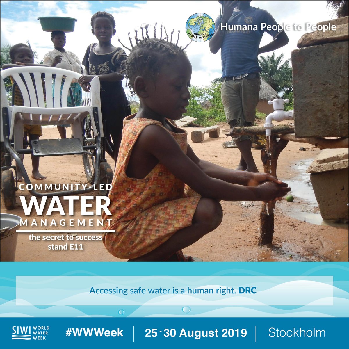 HumanaSA's tweet photo. Follow @HumanaHPP in Stockholm! #WWWeek #HumanaWaterWeek @siwi_water @ADPP_angola @adppmozambique @dappnamibia @hpp_congo @dapp_namibia @HumanaSpain https://t.co/JQSqAmFAMO