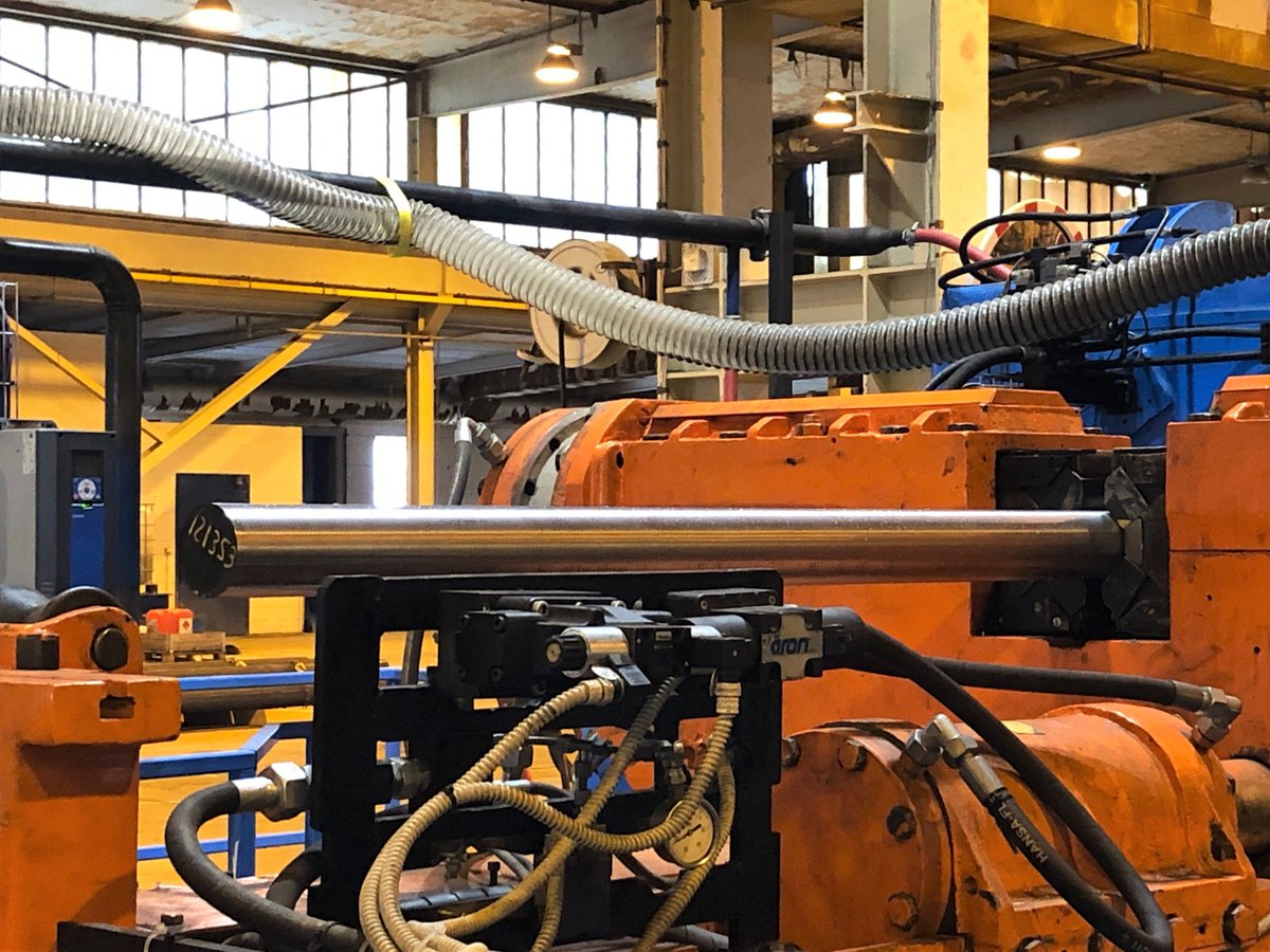 Outokumpu On Twitter On The Road Our Ba Long Products Leadership Team Visited Degerfors Site In Sweden To See The New Bar Peeler In Move The Unit Produces Billets And Bars In
