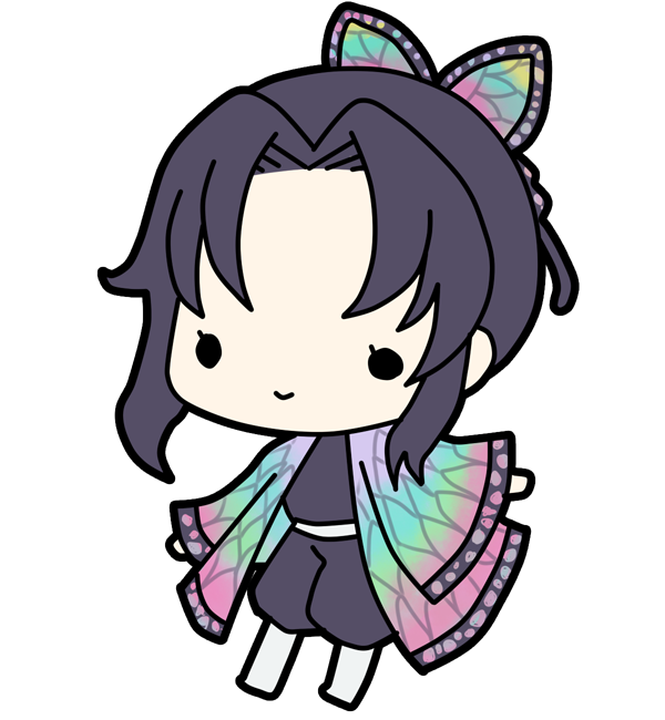 𝕤𝕖𝕣𝕚𝕔𝕠.さんがTwitterに投稿した胡蝶しのぶ(鬼滅の刃)のイラスト。