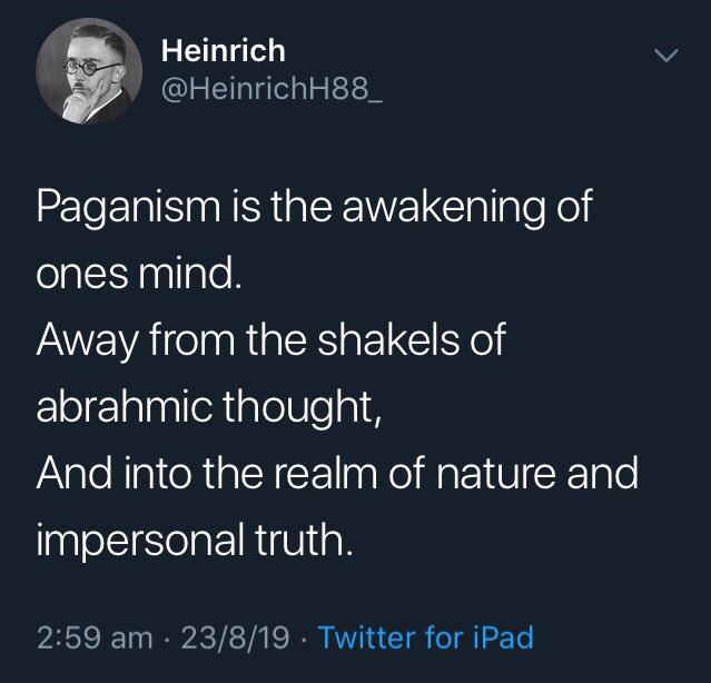 Pagan Takes (@pagantakes1) on Twitter photo 