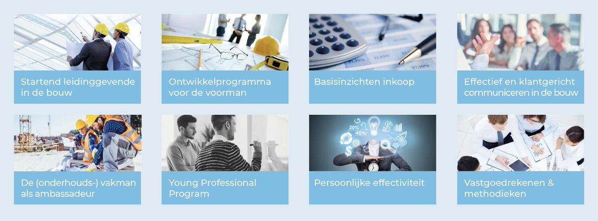 KPEgroep's tweet photo. Binnenkort starten bij KPE Groep diverse interessante (open) trainingen en opleidingen. Bijvoorbeeld het nieuwe 'Young Professional Program', de training 'Basisinzichten Inkoop' of de cursusdag 'Vastgoedrekenen en methodieken'. Zit er iets voor u tussen? #peoplebuilders https://t.co/hbjehdLvia