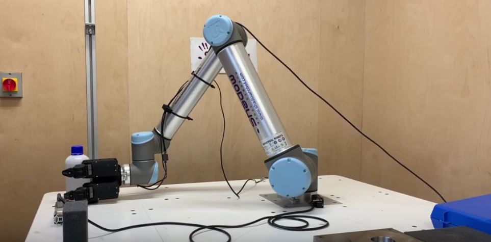 coromaproject's tweet photo. New video on @coromaproject channel: #Robotic non-destructive inspection of the integrity of metal parts in critical applications, in this case it is an #ultrasonic #inspection of some parts of the steam generator of a nuclear reactor for electricity generation. https://t.co/ivRKbxzJM2