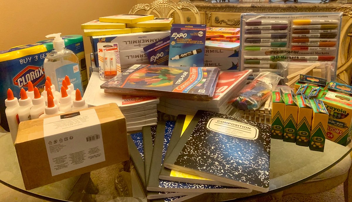 SentryOne's tweet photo. Thank you to our #SentryOne employees who donated school supplies for @classrmcentral of #Charlotte and RideOut Elementary School in Middleburg, Florida (part of @oneclayschools). #classroomcentral #schoolsupplies #backtoschool #payitforward https://t.co/hnCDsjBA9h