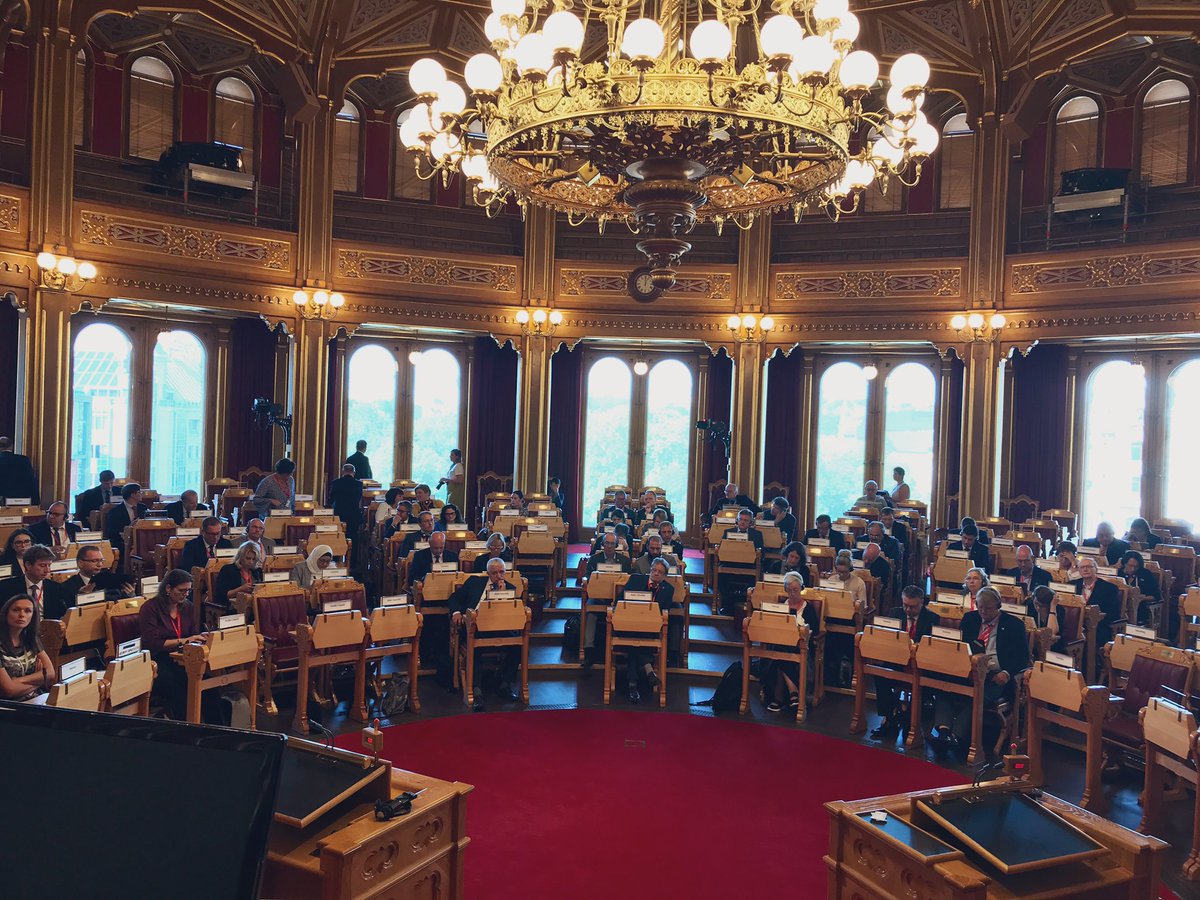 carola_veit's tweet image. #Oslo #Storting #BSPC #Ostseeparlamentarier #Konferenz Chairing the Session about Cooperation #dialogue #balticsea  #hhbue