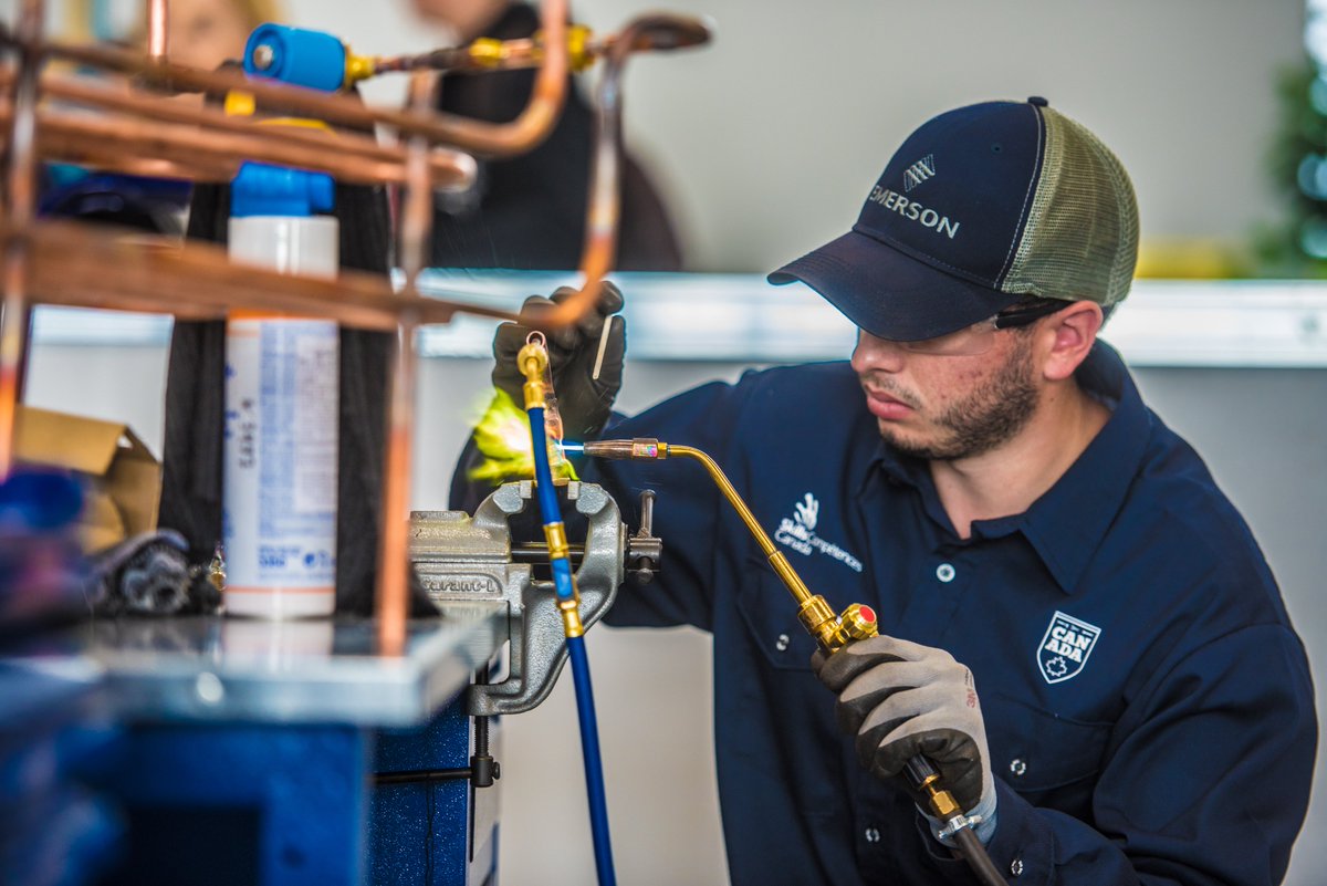 Skills_NS's tweet photo. The whistle has blown, and Zach has officially completed his 4-day refrigeration &amp; air conditioning competition in Russia at WorldSkills Kazan 2019! To say we're proud of this guy is an understatement! Well done, Zach!

Photo credit to @WorldSkills

#WSTC2019 #Complete #Champion https://t.co/n2p9SOLzzX