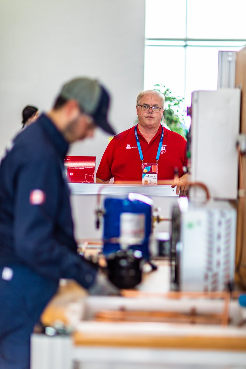 Skills_NS's tweet photo. The whistle has blown, and Zach has officially completed his 4-day refrigeration &amp; air conditioning competition in Russia at WorldSkills Kazan 2019! To say we're proud of this guy is an understatement! Well done, Zach!

Photo credit to @WorldSkills

#WSTC2019 #Complete #Champion https://t.co/n2p9SOLzzX