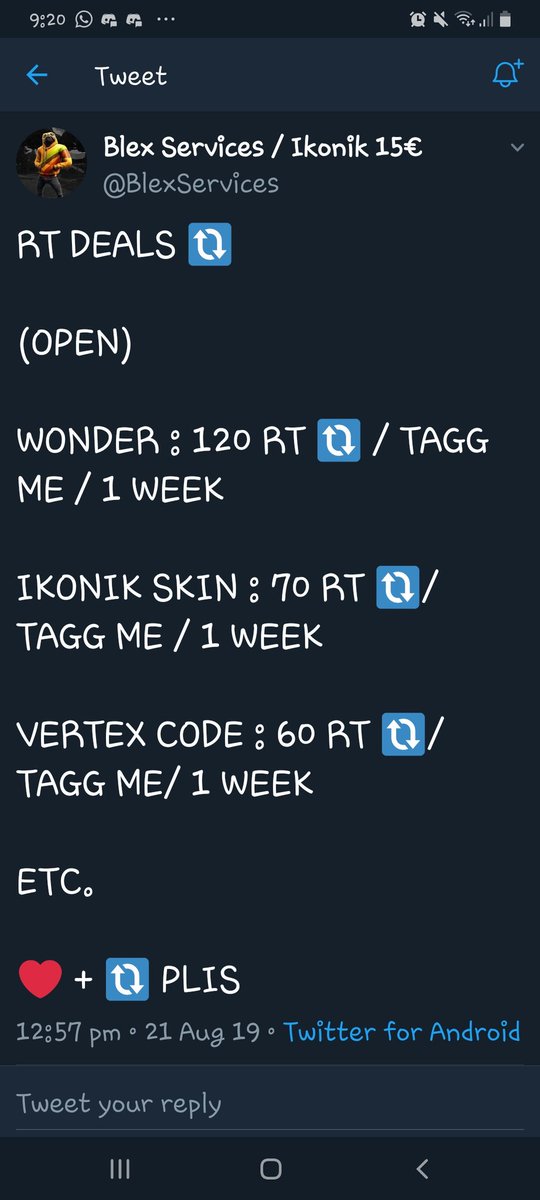 1longer1's tweet photo. @BlexServices #blexislegit wonder pls. Help ya boi out by taking 3 seconds to just do this. https://t.co/2Hb3zzyerW