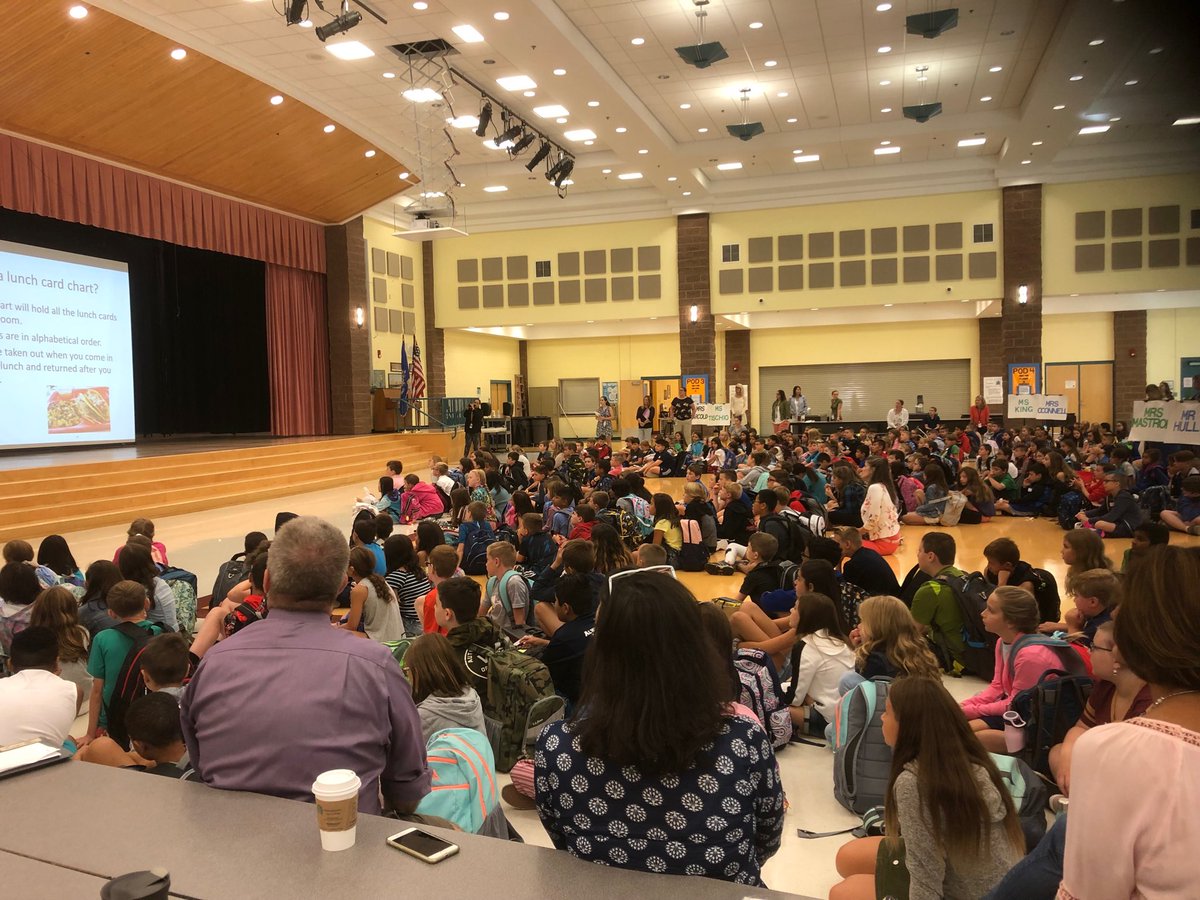 AnneUberti's tweet photo. Welcome to Reed fifth graders! #reedintermediate https://t.co/Hd1pWxJrnE