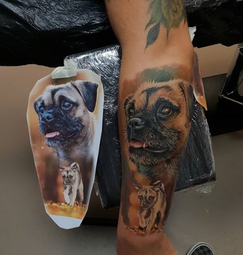 BarberDts's tweet photo. Loving this little guy  @hieronymus_tattoo !!  
.
.
#barberdts #barberdtsproteam #animaltattoo #realismtattoo #realistictattoo#dogtattoo https://t.co/6dJPW4Svkm