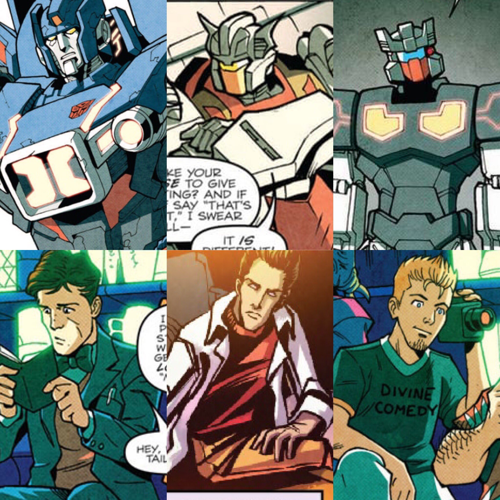 青空 Tf 特撮 映画 アメコミ人生 トランスフォーマー Mtmteより 有機生命体の居住区域である惑星ヘドニアに観光に訪れる際に 現地住民とのトラブルを避けるべく用意された各キャラのホロアバター いわば公式による擬人化ネタ