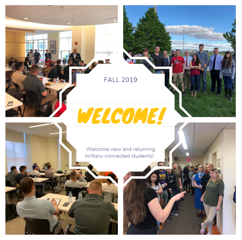 CVCatIllinois's tweet photo. Happy first day of classes!  Hope you see all your military-connected students stop by and take advantage of all the resources the Center has to offer!!

#illinoisveterans #firstdayofclass #Fall2019 https://t.co/sktSZEtZeh