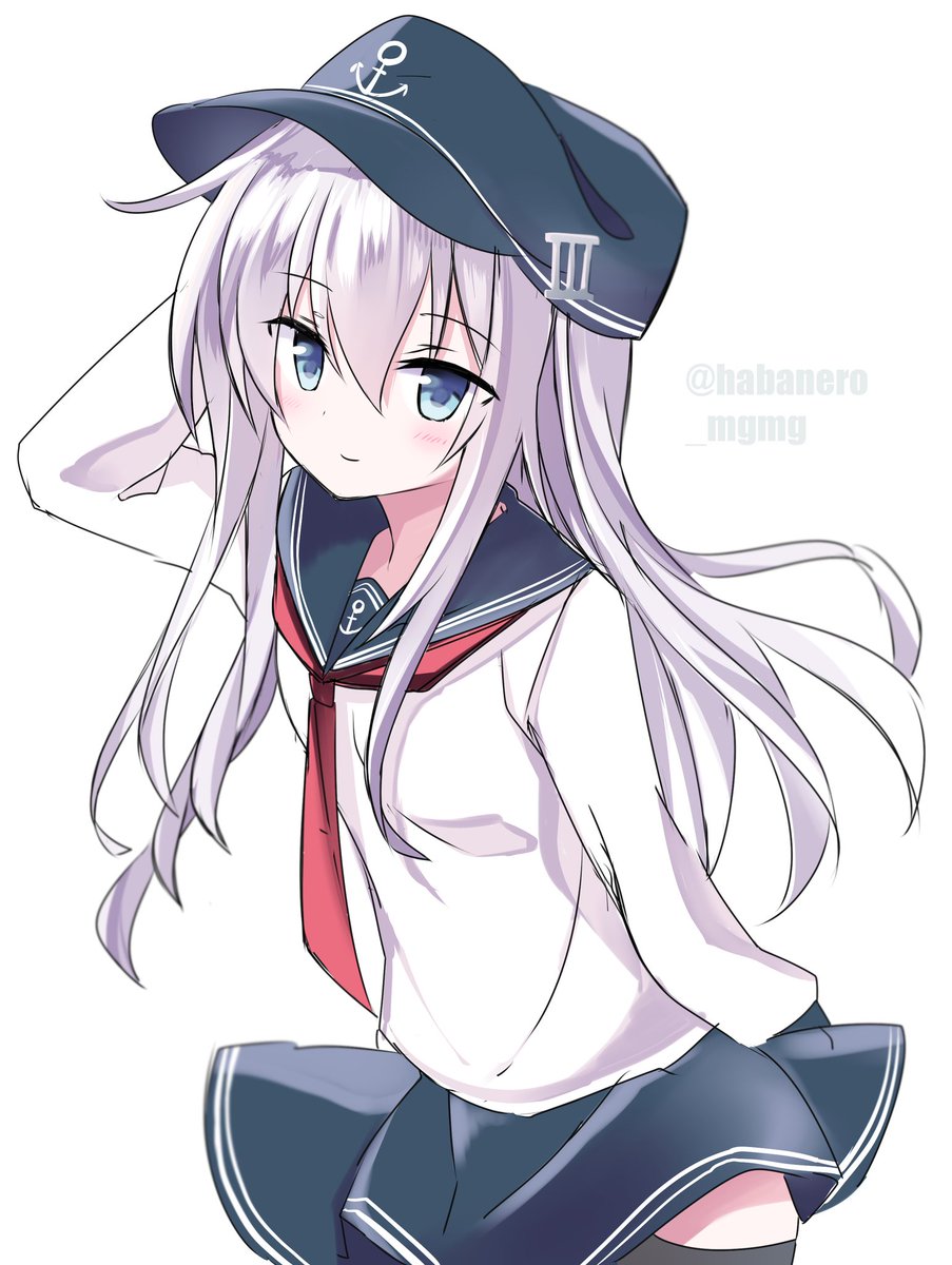 艦これ 響 艦これ版深夜の真剣お絵描き60分一本勝負 艦これ版真剣お絵描き60分一本 ひろのイラスト