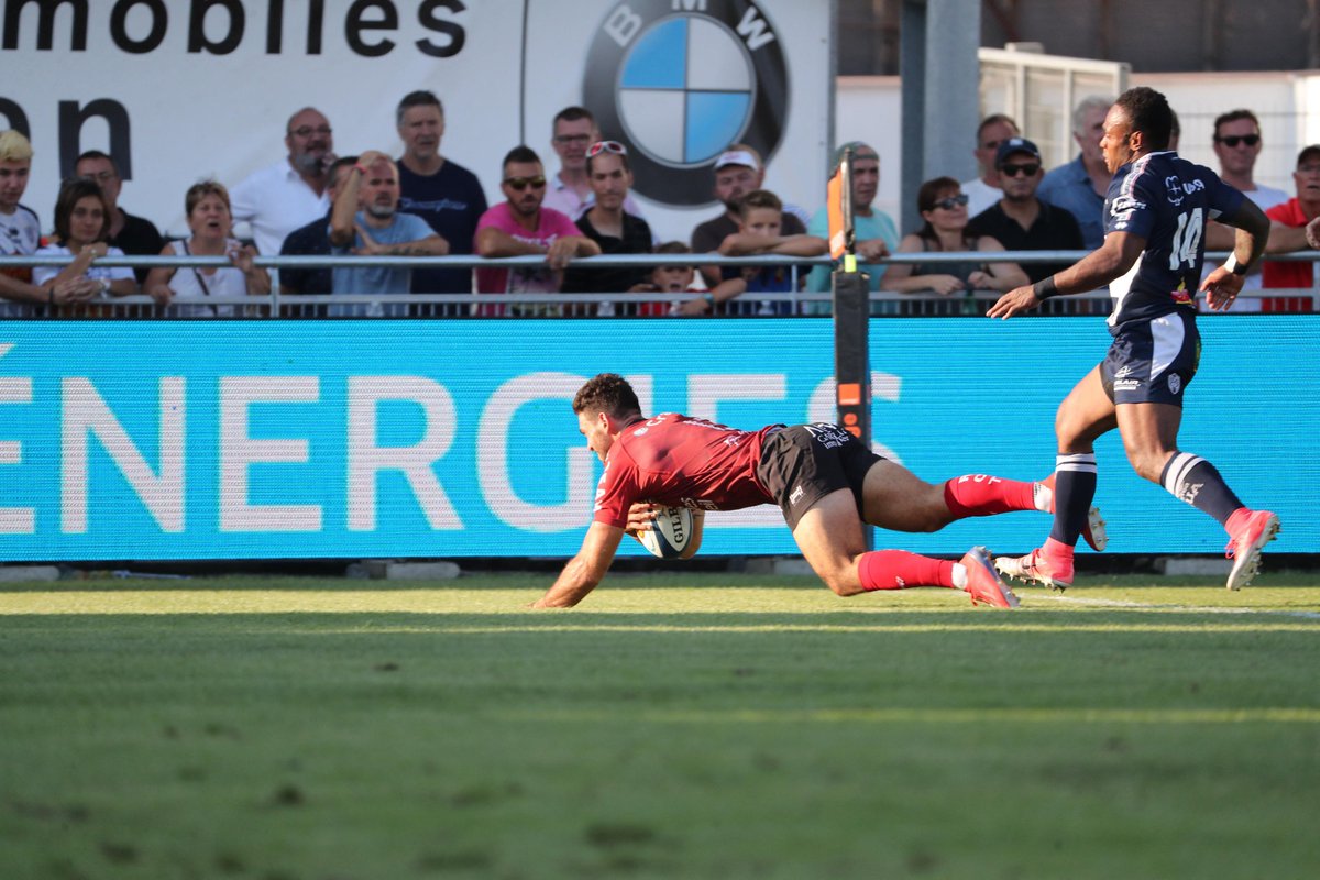 top14rugby's tweet photo. #TOP14 #StatDuWeekEnd 📊
🔙 | Le @RCTofficiel n’avait plus inscrit au moins 40 points à l’extérieur depuis le mois de mai 2016 !
C'était déjà à Armandie face à @agen_rugby, où les Toulonnais s'était imposés sur le score de 52 à 13 ! https://t.co/PWBW5yWzU5