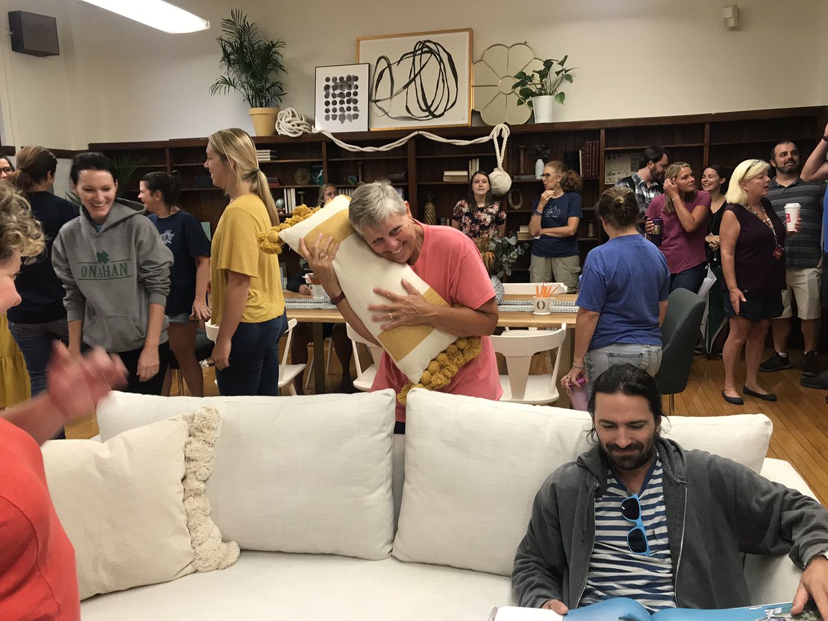 OnahanElementa1's tweet photo. Thank you Anthropologie for designing and donating our new beautiful staff lounge! We love it! https://t.co/6YZApmqn5h