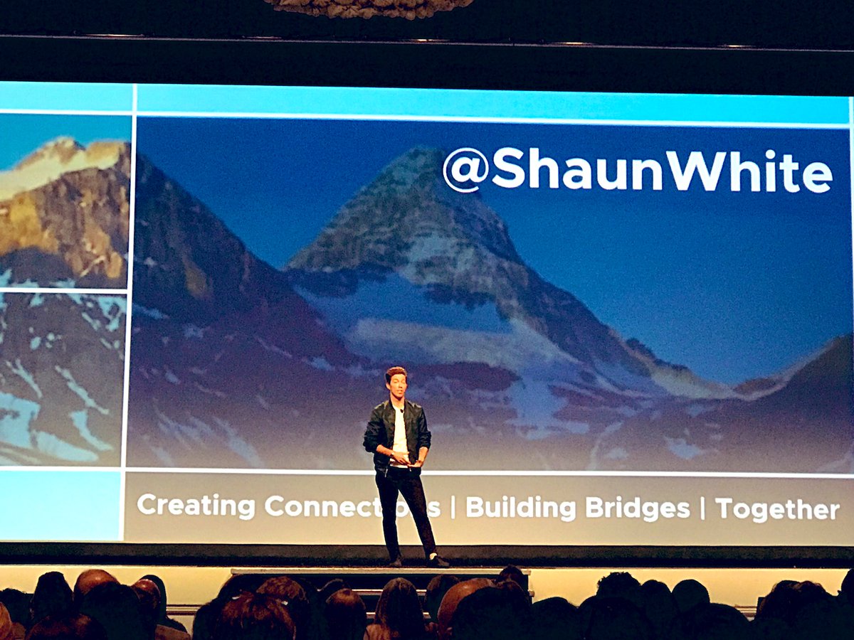 MelissagPHR's tweet photo. According to @shaunwhite great things happen after great adversities. I sincerely believe this. If you’re struggling now find the help, find the faith, make it to tomorrow and rise up when you’re ready. Greatness is yours. #HRFL19 https://t.co/f55vzdVCUM
