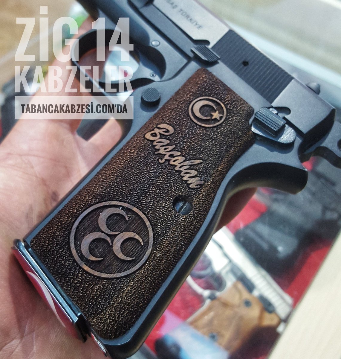 TabancaKabzesi's tweet photo. Zig 14 Özel Kabze
📞WhatsApp:0541 731 47 84
🌐https://t.co/bzNAmUJbK5
#ziganakabze #zig14 #zig14kabze #kabze #kabzeler #tabancakabzesi #silahkabzesi #kabzeceşitleri #ayyıldiz #pistol #pistolgrips #gungrips #kurt #kisiyeozelhediye https://t.co/LrhS4wfJ51